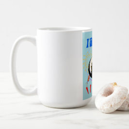 Koffiekopje: vriendelijke panda koffiemok