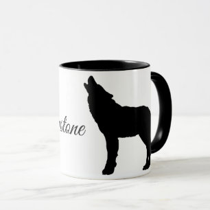 Koffiekopje-Yellowstone Wolf Mok