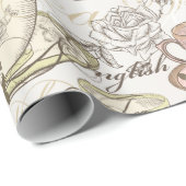 Koffiekopjes Cadeaupapier (Rol Hoek)