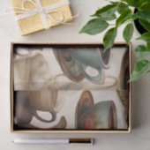 Koffiekopjes en potten / Decoupage Tissuepapier (Geschenk)