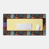 Koffiekopjes op maat bureaumat (Keyboard & Muis)