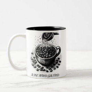 koffiekoppen tweekleurige koffiemok