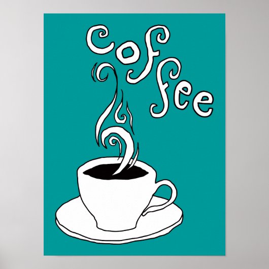koffiekrabbels poster (Voorkant)