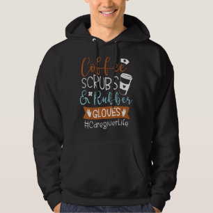 Koffiekruiden en rubberhandschoenen hoodie