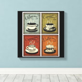  Koffiekunst afdrukken (Insitu (Houten vloer))