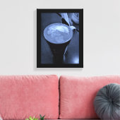 Koffiekunst Canvas Afdruk (Insitu (Woonkamer))