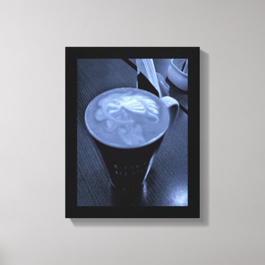 Koffiekunst Canvas Afdruk (Voorkant)