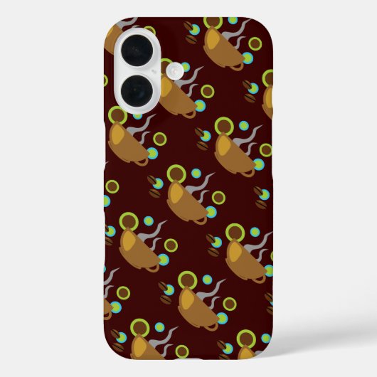 Koffiekunst Case-Mate iPhone Case (Achterkant)