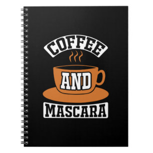 Koffiekunst Coffee en Mascara Notitieboek