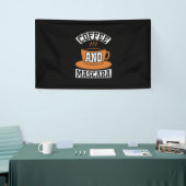 Koffiekunst Coffee en Mascara Spandoek (Beurs)