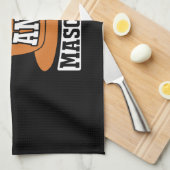 Koffiekunst Coffee en Mascara Theedoek (Quarter Fold)