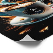 Koffiekunst Poster (Hoek)