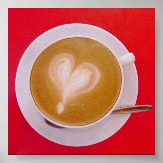 Koffiekunst Poster (Voorkant)