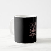 Koffiekunst Teach Love Inspire Koffiemok (Voorkant links)