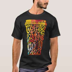 Koffielabrador moeder labrador eigenaar t-shirt