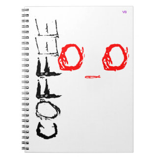 Koffielaptop (Nail-Scratch) Notitieboek