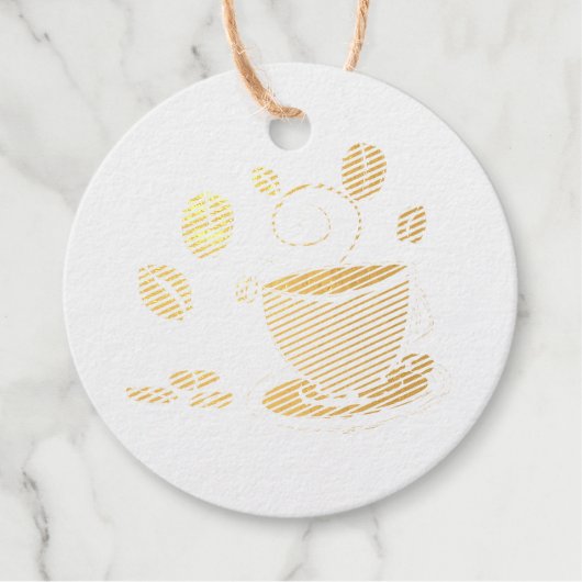 Koffieliefde Bedankjes Labels (Voorkant)