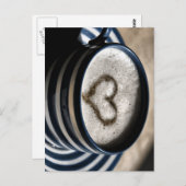 Koffieliefde Briefkaart (Voorkant / Achterkant)