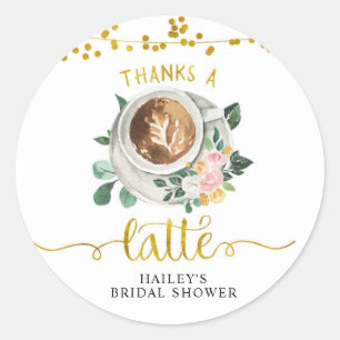 Koffieliefde is aan het brouwen Bedankt Sticker