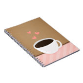 Koffieliefde Notitieboek (Rechterzijde)