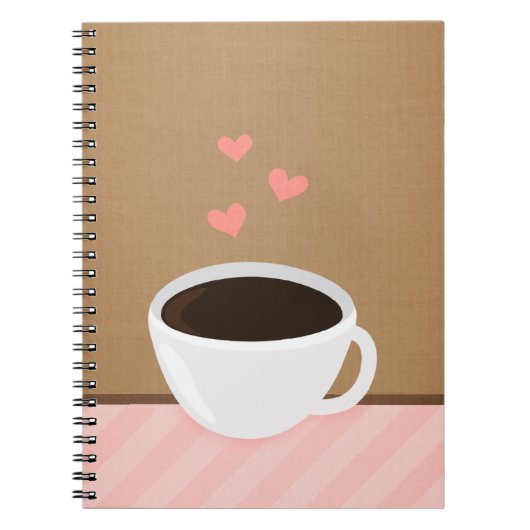 Koffieliefde Notitieboek (Voorkant)