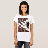 Koffieliefde T-shirt (Voorkant volledig)