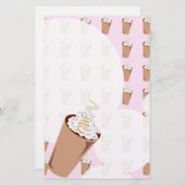 Koffieliefdesartikelen Briefpapier (Voorkant / Achterkant)