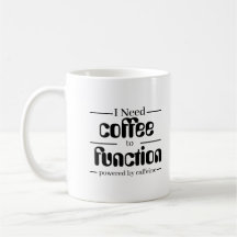 Koffieliefhebber Beker | Ik heb koffie nodig om te