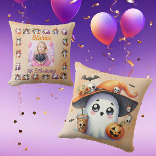 Koffieliefhebber Ghost Sierkussen Verjaardag Decor