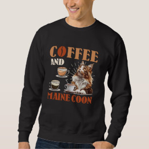 Koffieliefhebber KOFFIE EN MAINE COON Eigenaar Kof Trui