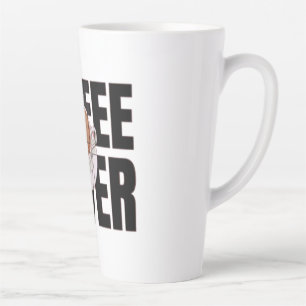 Koffieliefhebber – Koffieverslaafde Ochtend Caffeï Latte Mok