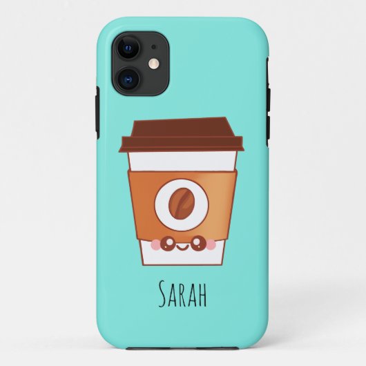 Koffieliefhebber Papier Cup Uniek Case-Mate iPhone Case (Achterkant)