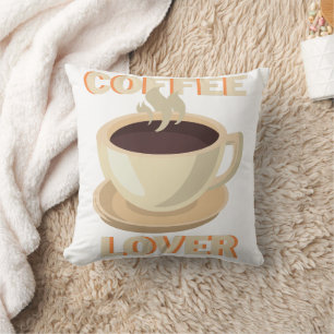 Koffieliefhebber – Schattig & Cozy voor cafeïne li Kussen