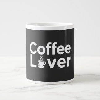 Koffieliefhebber Vet Typografie Mok - Minimalistis