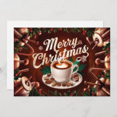 Koffieliefhebbers Kerst Kaart #12 (Voorkant / Achterkant)