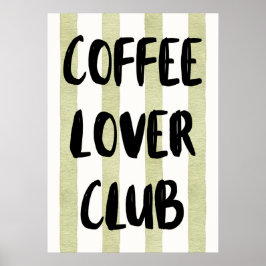 Koffieliefhebbersclub Poster