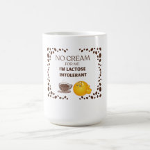 KOFFIELIEFHEBER WIT GRAPPIG, HOU VAN CREAM KERAMIE