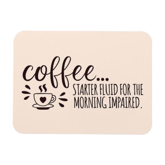 Koffiemagneet voor de cafeïnearme magneet (Horizontaal)