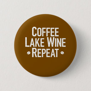 Koffiemeer Wijn herhalen Ronde Button 5,7 Cm