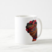Koffiemok 'De Kunst van Vrouwelijke Quilters' Vier (Voorkant rechts)