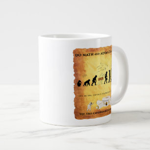 KoffieMok Deze slimme vrouw doet Wiskunde Extra Grote Beker