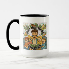 Koffiemok 'Eén Hoofdstuk Meer' Mok