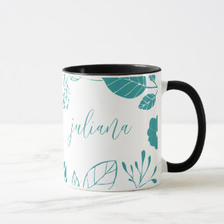 KoffieMok: Floral Infusible Ink Mok Design