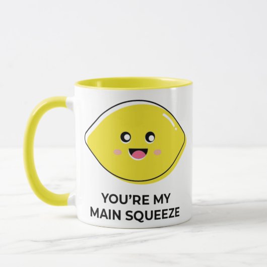 KoffieMok | Kute Design Lemon Squeeze | Tea Cup Mok (Links)