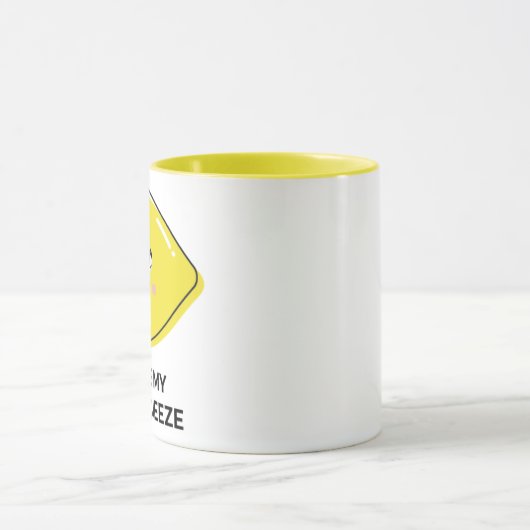 KoffieMok | Kute Design Lemon Squeeze | Tea Cup Mok (Midden)