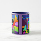 Koffiemok met initialen E en H Mok (Midden)