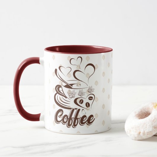 KoffieMok Mok (Met donut)