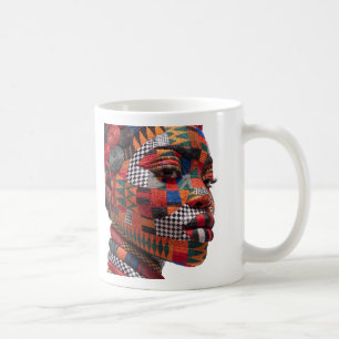 Koffiemok ter ere van de kunst van vrouwelijke qui