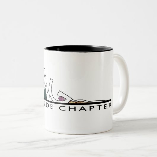 KoffieMok Tweekleurige Koffiemok (Voorkant rechts)