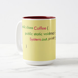 Koffiemok voor pauze - Cadeaus voor programmeurs Tweekleurige Koffiemok